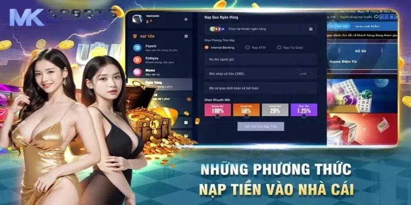 Các Phương Thức Nạp Tiền Phổ Biến